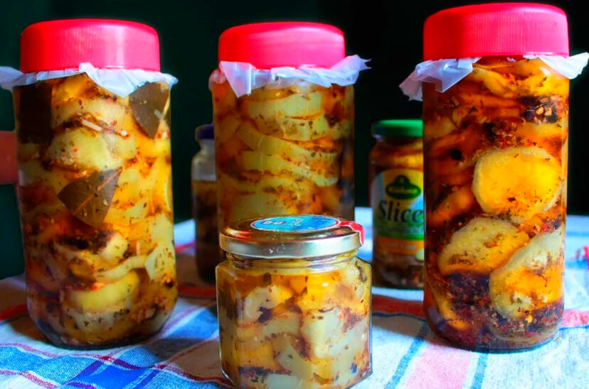 berenjenas en escabeche