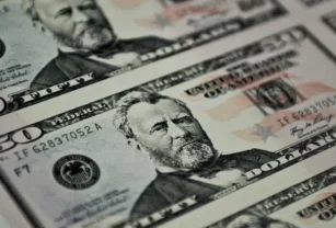 billete 50 dólares dólar blue