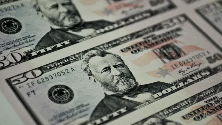 billete 50 dólares dólar blue