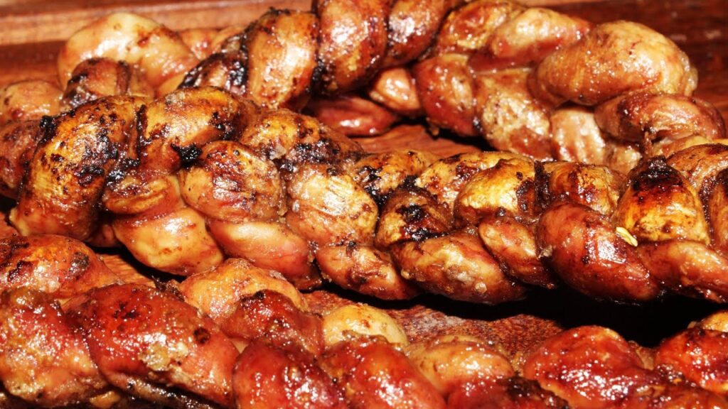 parrilla asado chinchulines