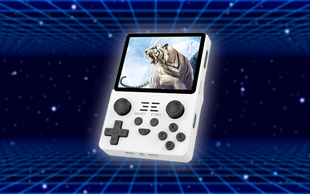 Powkiddy consola portátil videojuegos retro