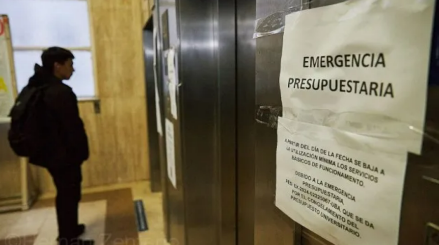 emergencia presupuestaria uba - universidades