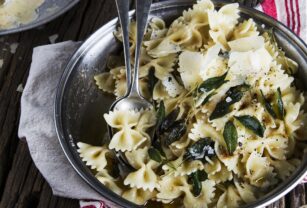 fideos manteca
