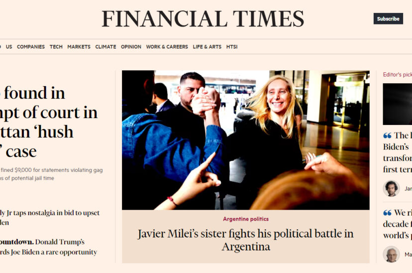 financial times karina milei