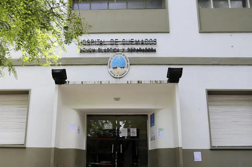 hospital de quemados fuego