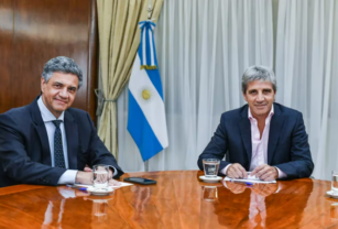 coparticipación jorge macri luis caputo .