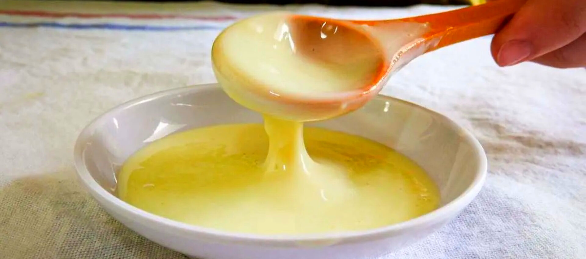 leche condensada casera
