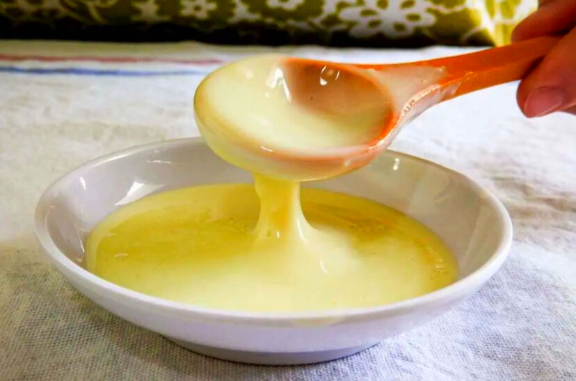 leche condensada casera