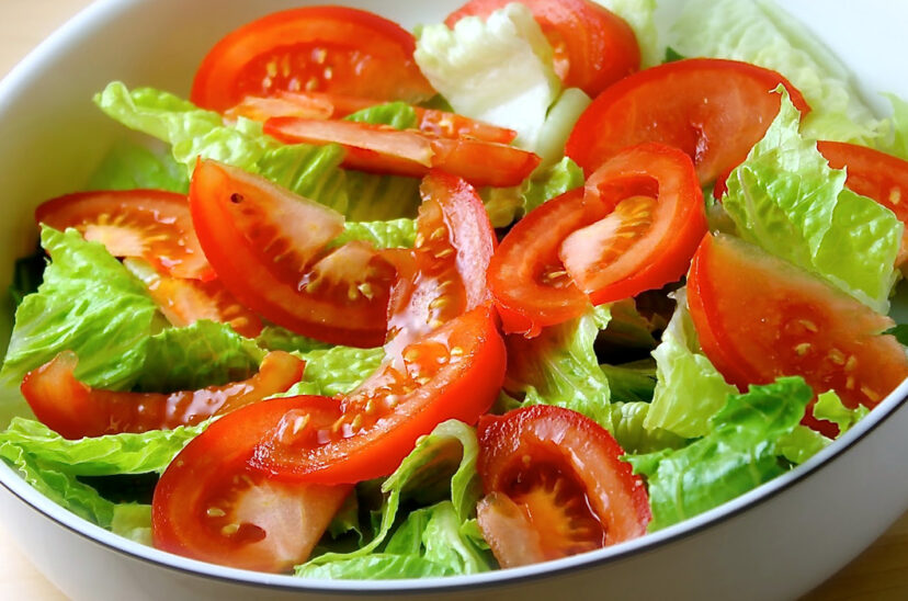 lechuga y tomate