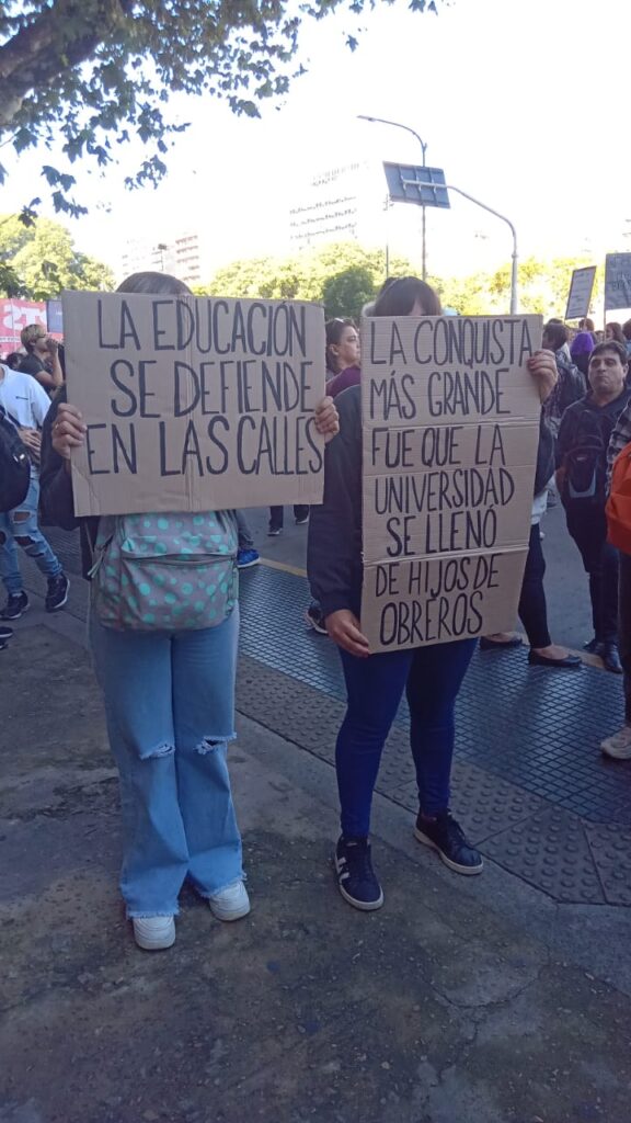 marcha federal universitaria