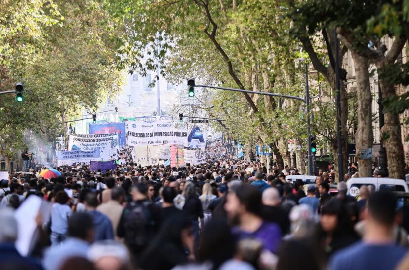 marcha universitaria