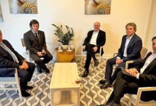 milei reunión con el BID