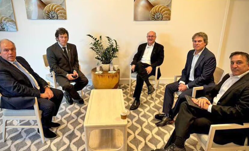 milei reunión con el BID