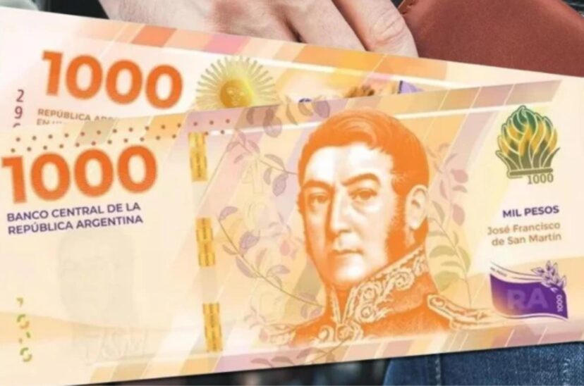 billete $1000