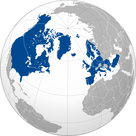 Países miembro de la OTAN.