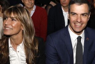 Begoña Gómez y Pedro Sánchez