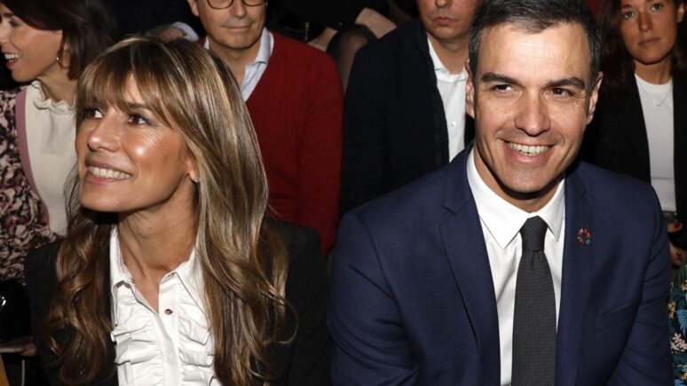 Begoña Gómez y Pedro Sánchez