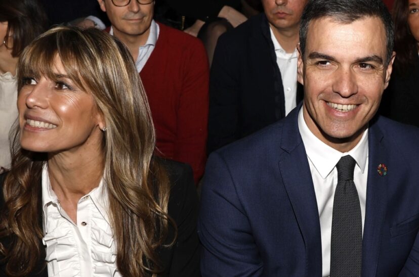 Begoña Gómez y Pedro Sánchez