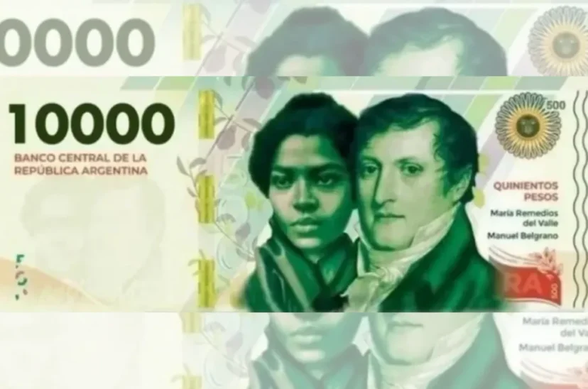 Billetes de $10 mil