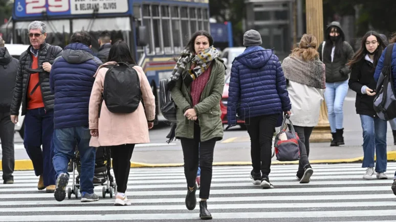 Clima AMBA frío lluvia