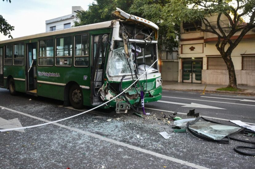 Colectivos choque