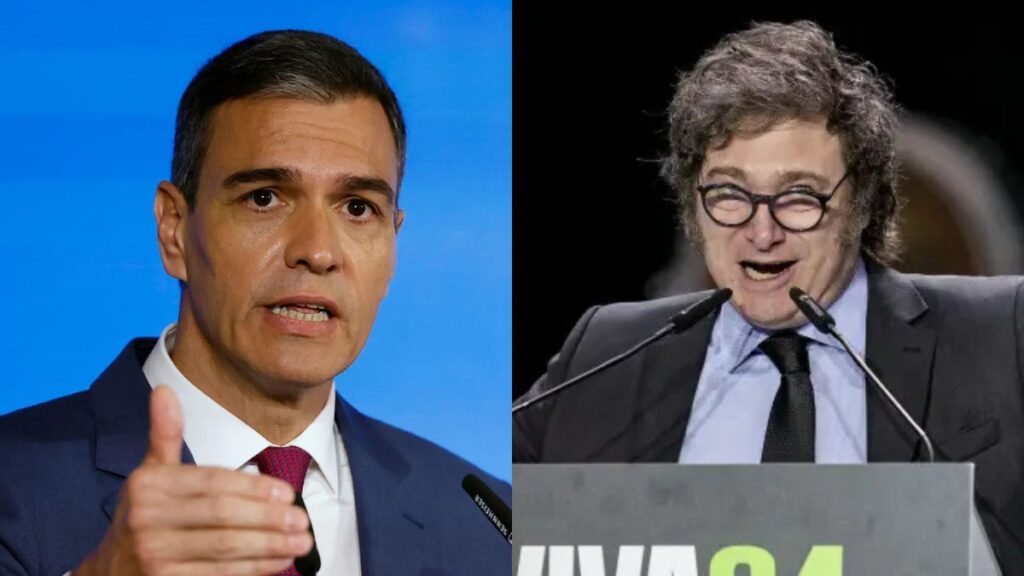 milei pedro sánchez