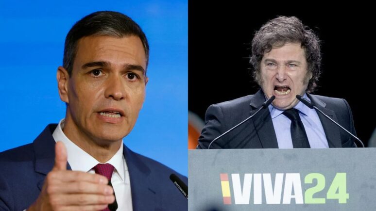 milei pedro sanchez