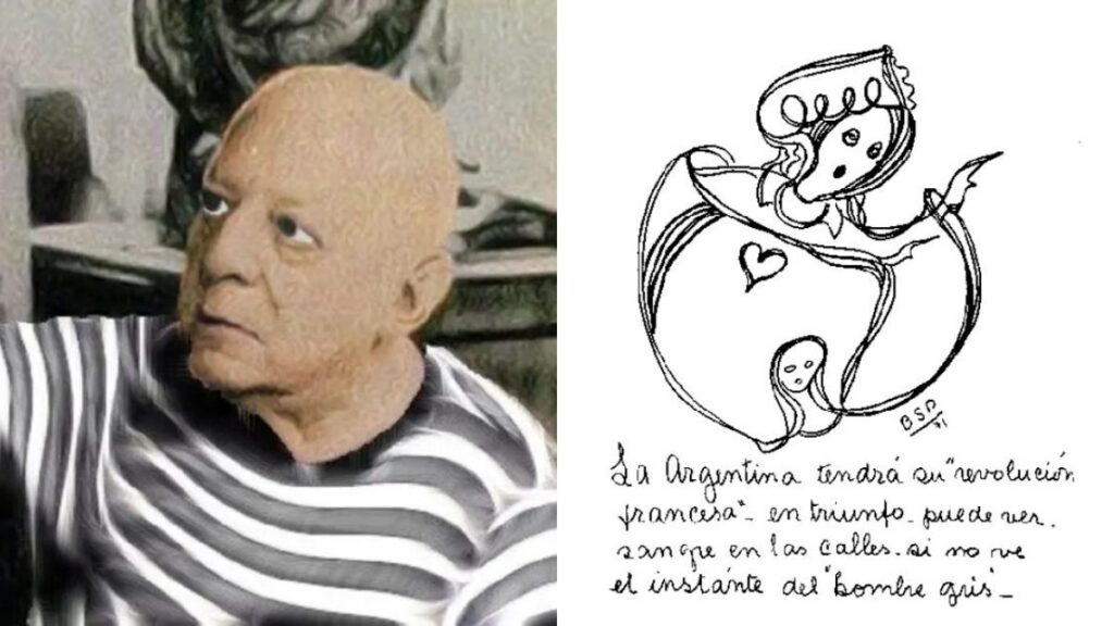 Parravicini profecías hombre gris milei
