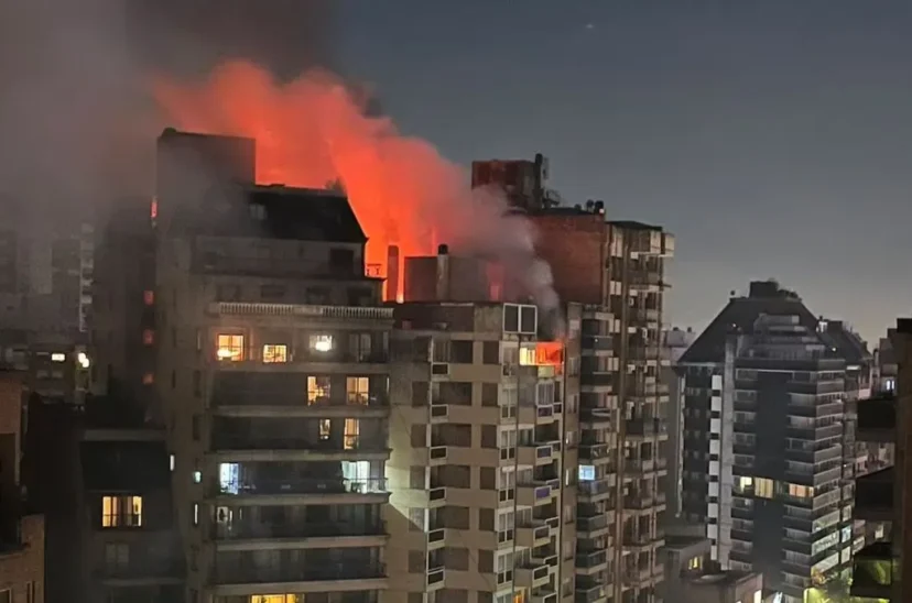 Incendio Córdoba