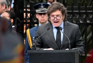 Javier Milei Malvinas