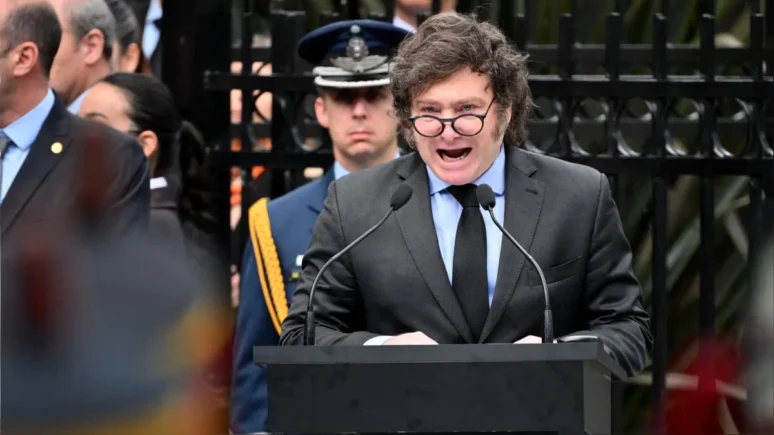 Javier Milei Malvinas