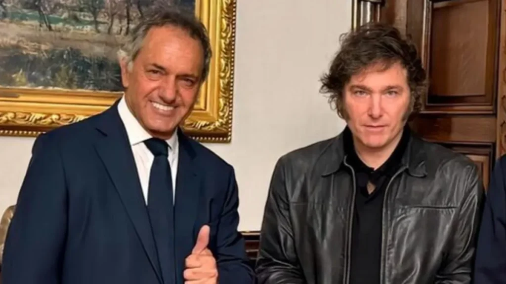 Scioli Milei