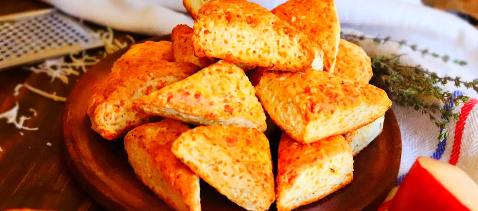 Scones de queso