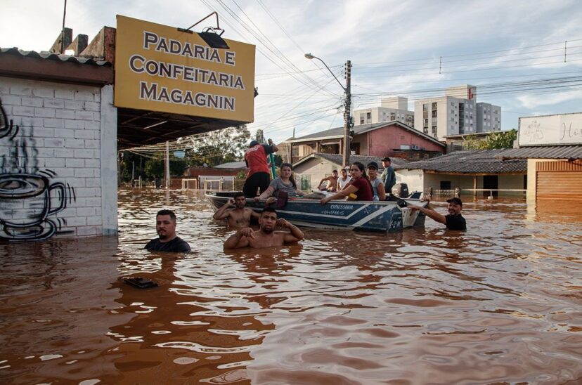 Inundación en Concordia