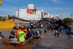 Inundaciones en Brasil