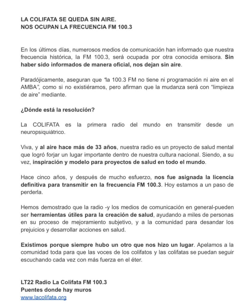 la colifata