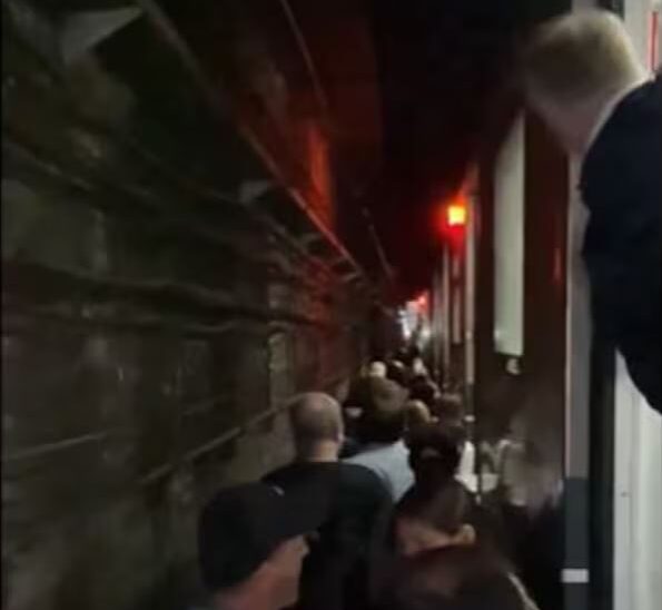 línea a evacuación