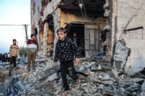 Rafah tras bombardeos de Israel