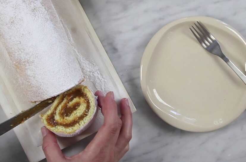 ARROLLADO DE DULCE DE LECHE VIDEO