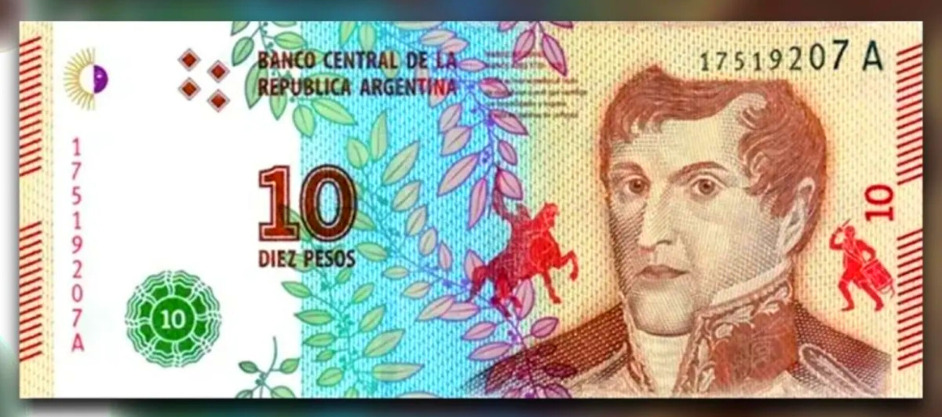 Billete 10 ´pesos