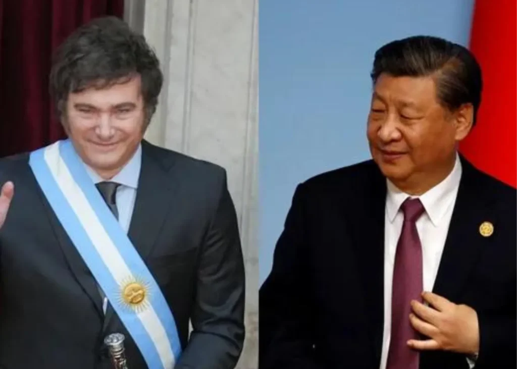 China y Milei