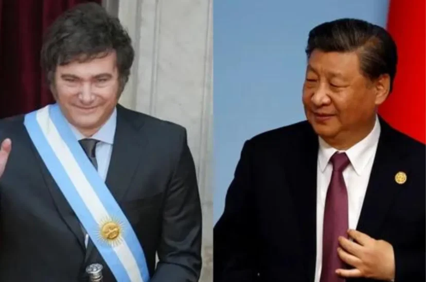 China y Milei
