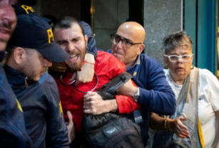 Adano, uno de los detenidos en el Congreso
