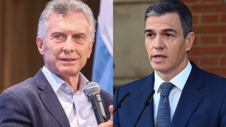 Macri Pedro Sánchez