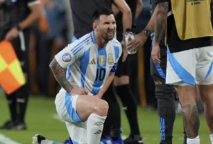 Messi molestia chile