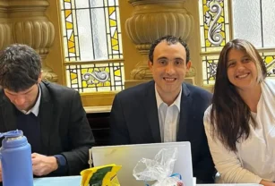 Natalia Gadano y José María Carambia