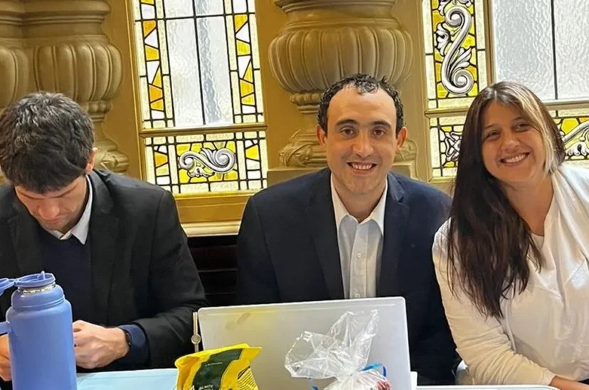 Natalia Gadano y José María Carambia