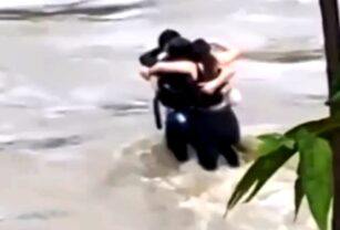 Rio abrazo
