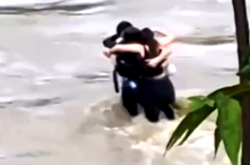 Rio abrazo