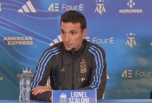 Scaloni Copa América Messi
